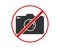 No Camera Icon No Photography Logo , No Stand Camera Symbol