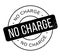 No Charge rubber stamp