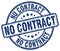 no contract blue stamp