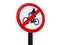 No cycling sign