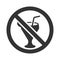 No drinks restriction icon