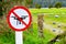 No Drone Sign