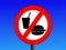 No eating or drinking sign