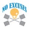 No excuses sport equipment