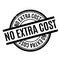 No Extra Cost rubber stamp