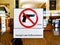 No Guns Allowed Sign, Chicago Illinois