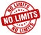 no limits red stamp