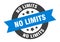 no limits sign