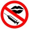 No lips injection vector sign