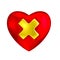 No love rejection of love icon