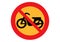 No mopeds sign