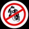 No motorcycle sign