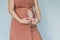 No need to struggle with the fastening. Choose a maternity dress that provides comfort and style to your pregnant belly