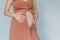 No need to struggle with the fastening. Choose a maternity dress that provides comfort and style to your pregnant belly