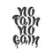 No pain no gain. hand lettering phrase. Design element for poster, greeting card. Vector illustration.