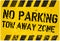 No parking, tow away zone