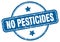 no pesticides stamp. no pesticides round vintage grunge label.