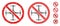 No quadrocopter Composition Icon of Irregular Elements