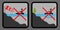 No sailboat icons. Sailing is forbidden