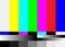 No Signal TV Test Pattern Vector. Television Colored Bars Signal. Introduction And The End Of The TV Programming. SMPTE Color Bars