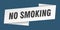 no smoking banner template. no smoking ribbon label.