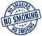 no smoking blue stamp