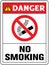 No smoking cigarette sign.