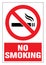 No smoking cigarette sign.