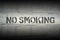 No smoking GR