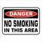 NO SMOKING prohobition forbidden sign vector illustration.