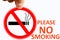 No smoking related concept sign