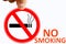 No smoking related concept sign
