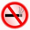 No smoking related concept sign