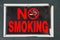 No smoking sign