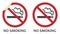 No Smoking Sign