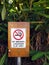 No Smoking Sign