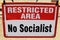 No Socialist Allowed