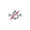 NO SOUND crossed out sign. Alarm bell icon. Keep quiet symbol. Vector
