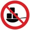 No Sugar icon.  free sugar  vector   prohibiting sing