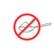 no sugar icon with thin line teaspoon