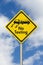 No Texting Yellow Warning Highway Road Sign