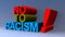 No to racism on blue