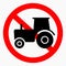 No tractor