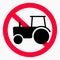 No tractor