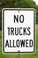 No Trucks Allowed