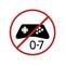 No videogames for child under seven years