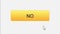 No web interface button clicked with mouse cursor, different color choice