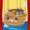 Noah ark cartoon illustration