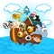 Noah's Ark with Animals