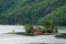 Noah`s Island. Island cottage in Suldal, Lovrafjorden, Norway